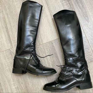 Ariat contour field tall lace slim riding boot